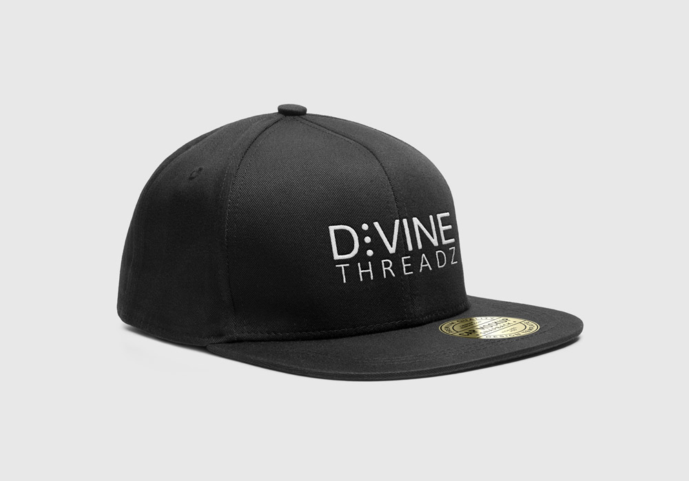 Divine Threadz Hat front 3/4