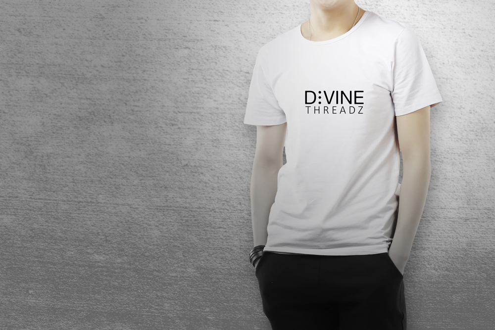 Divine Male White T