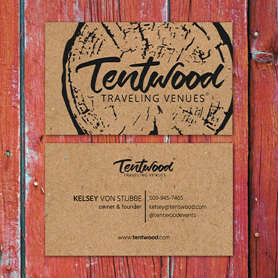 tentwood Business Cards